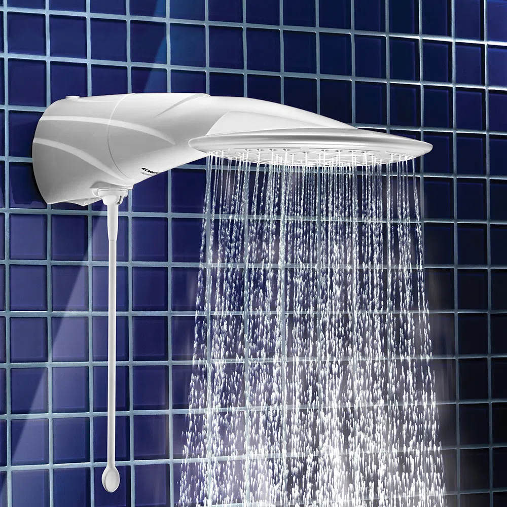 Chuveiro Eletrônico Lorenzetti Com Resistência Blindada Advanced 220V 4500W Branco