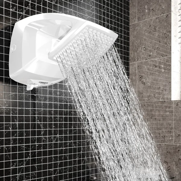 Ducha Elétrica Multitemperaturas Lorenzetti Futura 220V 6800W Branco - Image 3