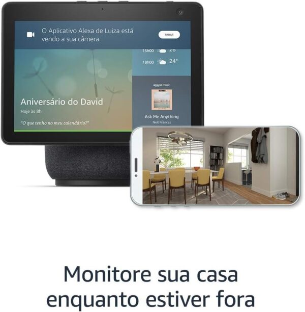 Echo Show 10: Smart Display HD de 10,1" com movimento e Alexa - Image 2