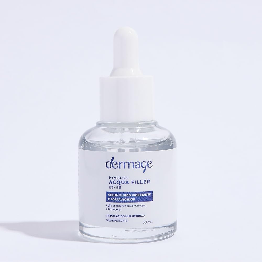 Sérum Fluido Hidratante e Fortalecedor Dermage Hyaluage Acqua Filler B3 + B5 (30ml) - Image 3