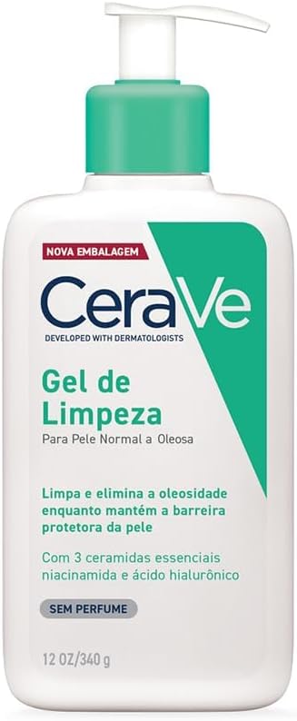 CeraVe, Gel de Limpeza Facial para pele oleosa, com Ácido Hialurônico e Niacinamida, 454g - Image 9