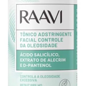 Raavi - Tônico Adstringente Facial Controle da Oleosidade Pele Mista e Oleosa 200ml