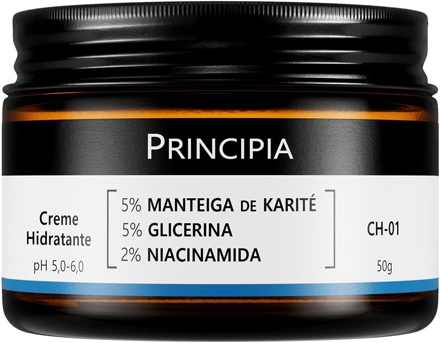PRINCIPIA, Creme Hidratante Facial 5% Manteiga de Karité + 5% Glicerina + 2% Niacinamida 50g - Image 2