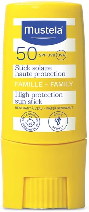 Mustela Protetor Solar Stick FPS 50 9ml - Filtro solar facial bastão