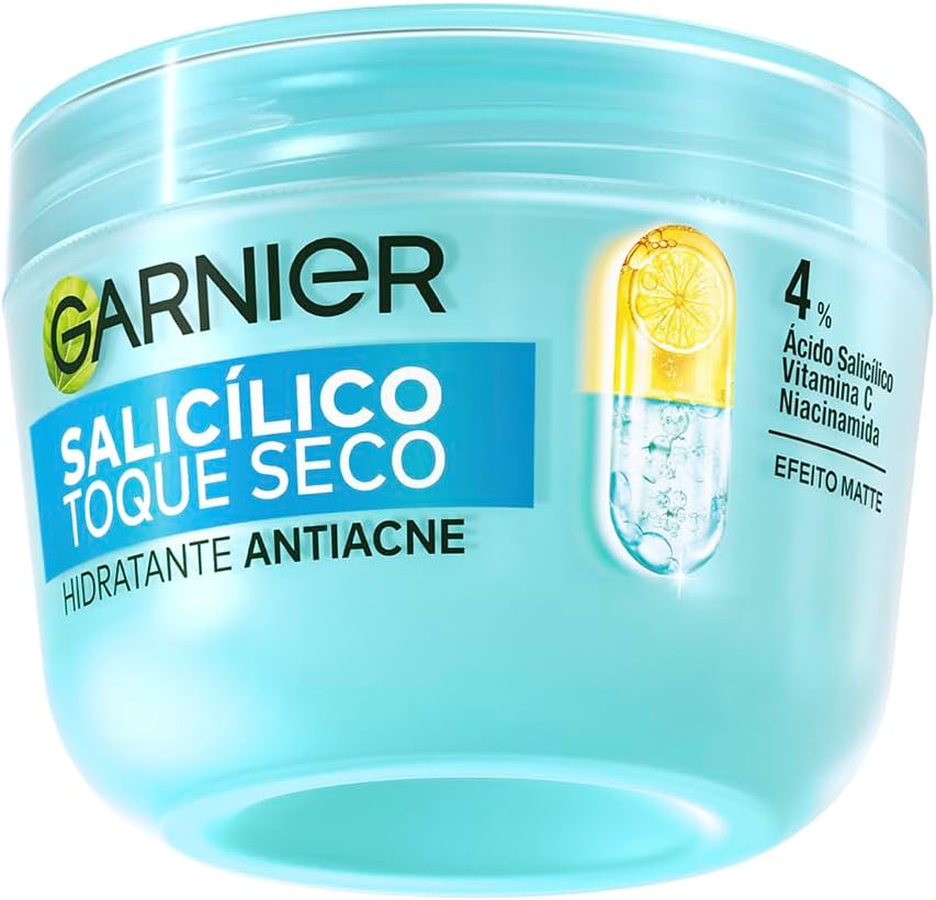 Garnier Hidratante Facial Antiacne Toque Seco com Ácido Salicílico 85g