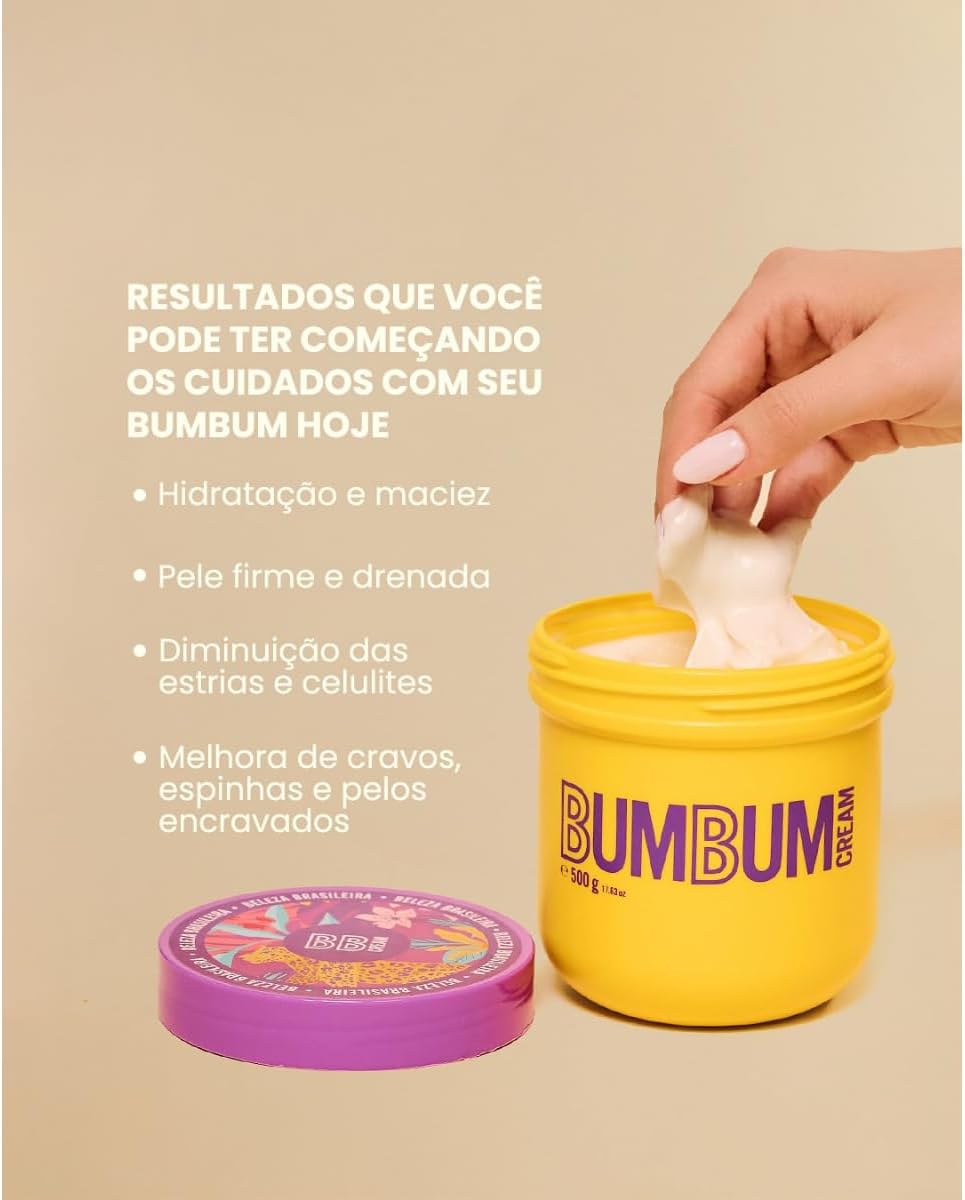 Beleza Brasileira Creme Hidratante Corporal Bumbum Cream 200g - Image 3