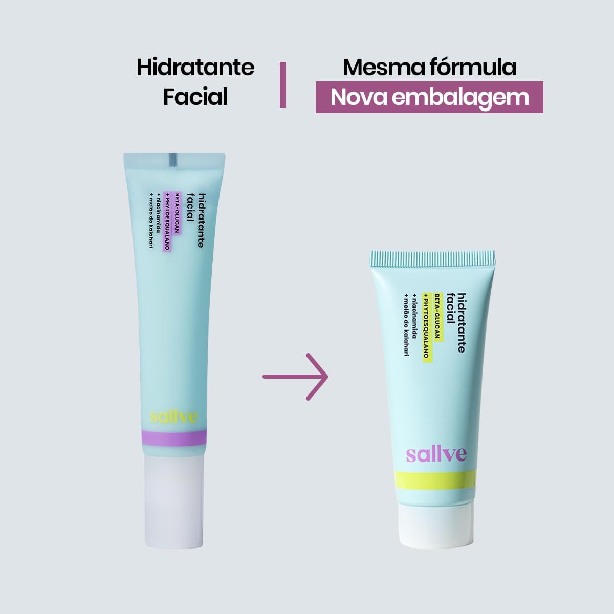 Sallve Hidratante Facial 40G - Beta-Glucan Phytoesqualano - Image 3