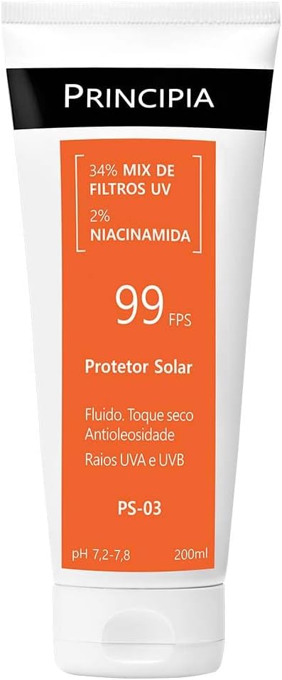 PRINCIPIA, Protetor Solar Corporal FPS 99,PS-03 com 200ml