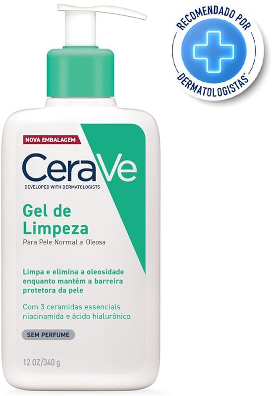 CeraVe, Gel de Limpeza Facial para pele oleosa, com Ácido Hialurônico e Niacinamida, 454g - Image 10