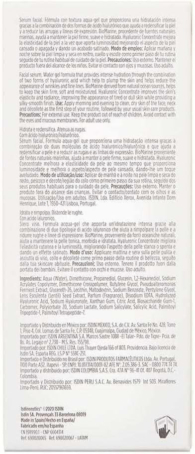 ISDIN Sérum Hidratante Anti-Idade Isdinceutics Hyaluronic Concentrate - 30ml - Image 9