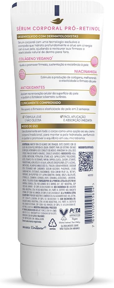 Dove Sérum Hidratante Corporal Pró-Retinol + Firmador 180ml - Image 2