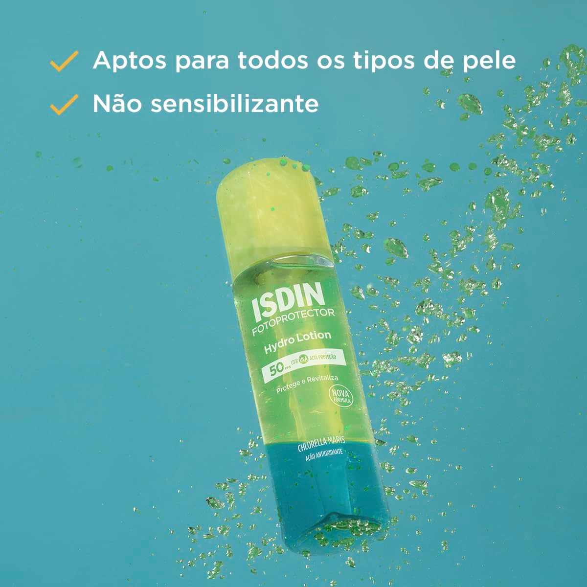 ISDIN Protetor Solar Corporal Bifásico Hydrolotion - Image 6