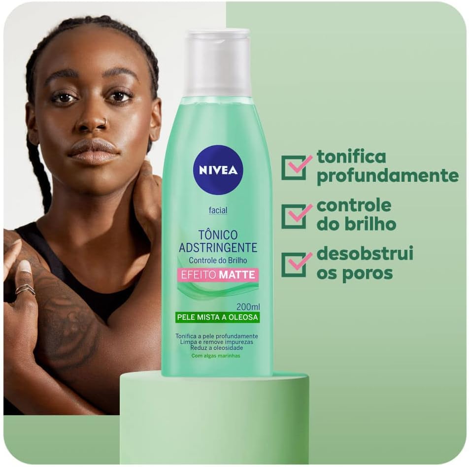 NIVEA Tônico Facial Controle do Brilho - 200ml - Image 2