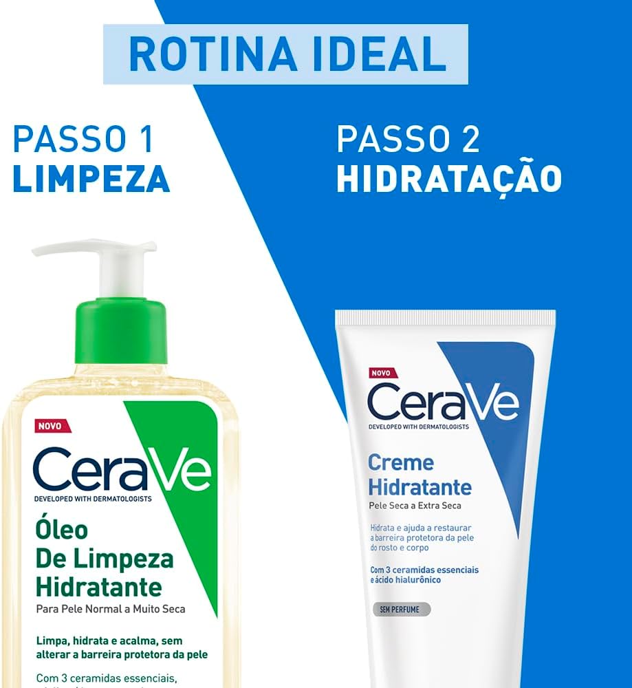 CeraVe, Creme Hidratante Corporal, com textura Cremosa e Ácido Hialurônico 200g - Image 7