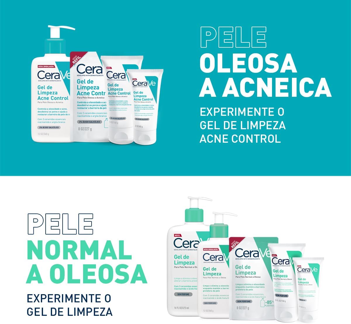 Cerave, Gel de Limpeza Acne Control com Niacinamida e Ácido Salicílico, 340g - Image 7