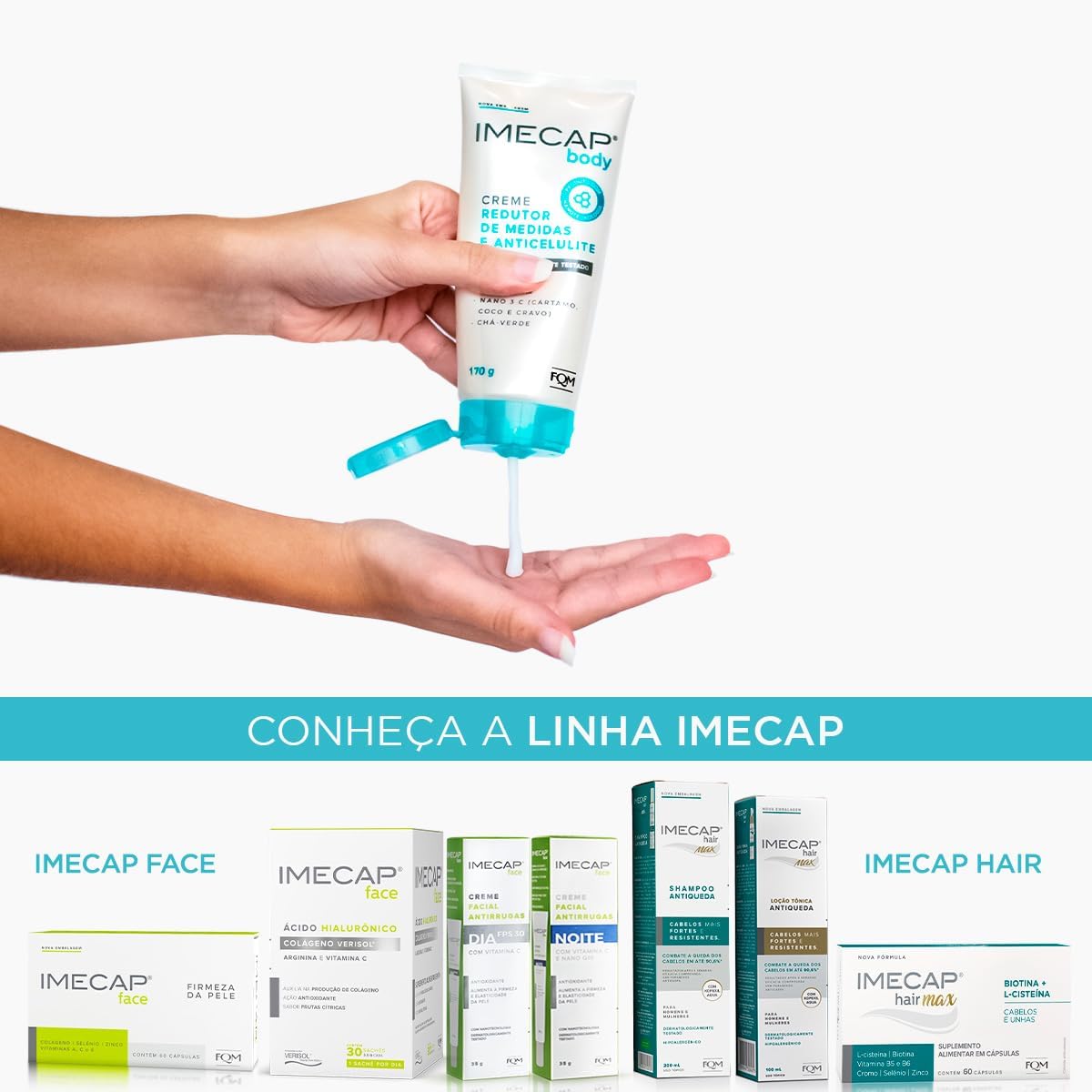 Imecap® Body 170g – Creme Redutor de Medidas e Anticelulite com Nanotecnologia - Image 4