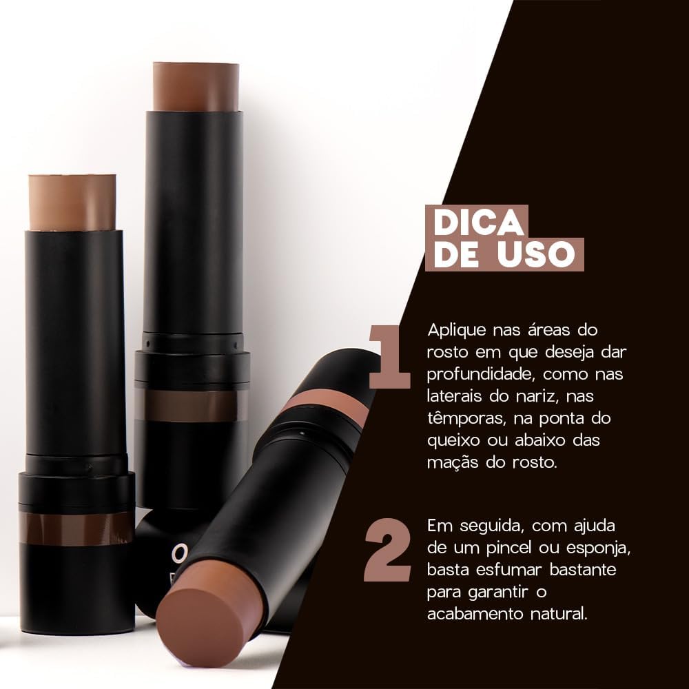 Océane Contorno em Bastão Marrom Médio - 13,5g - Image 5