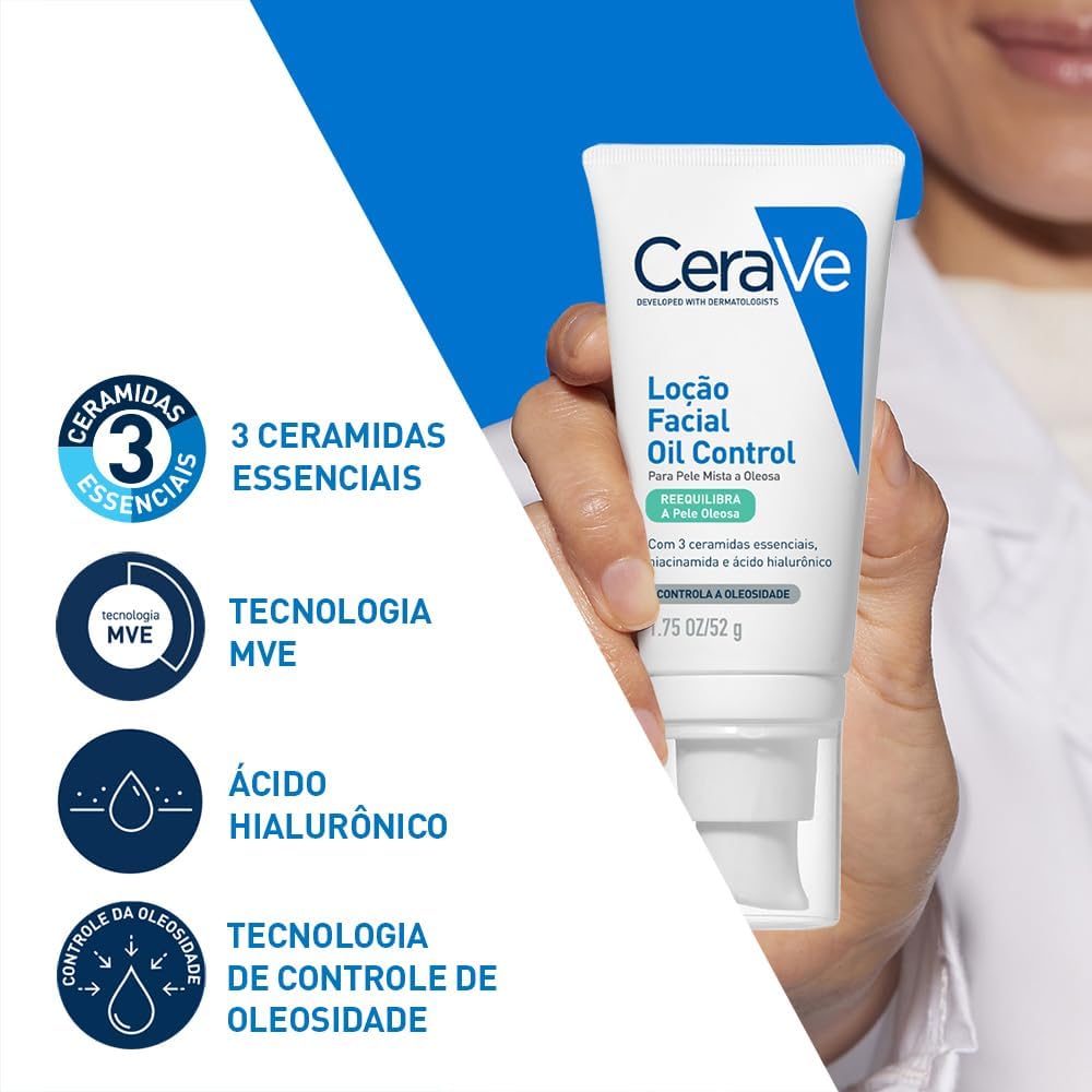 CeraVe Loção Facial Hidratante Oil Control 52g - Image 5