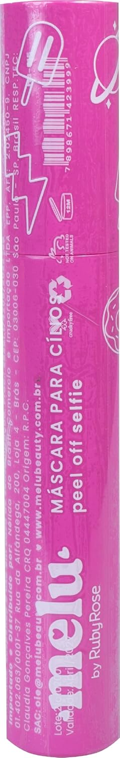 MÁSCARA PARA CÍLIOS PEEL OFF MELU RR515 SELFIE RUBYROSE - Image 3