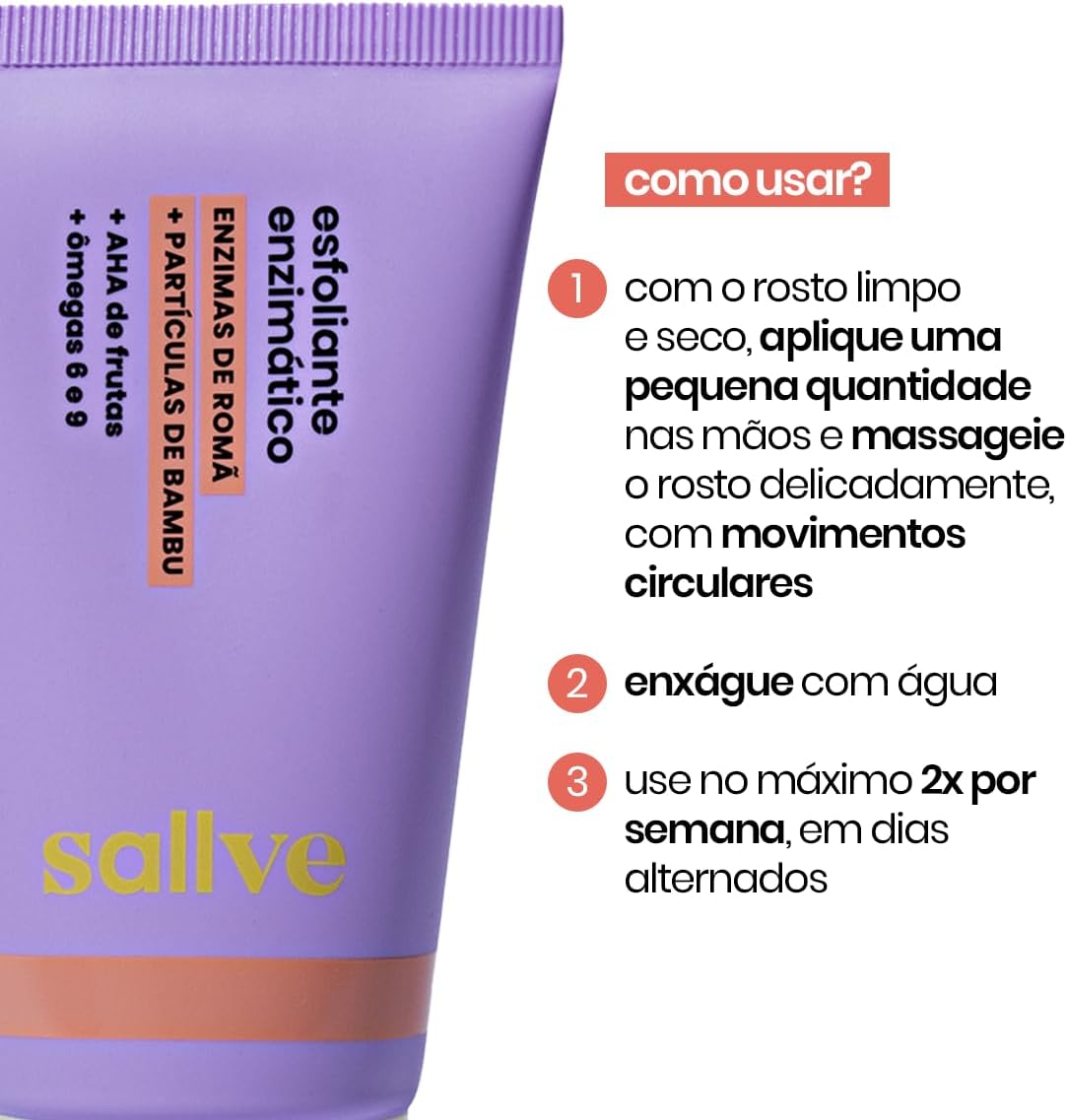 Esfoliante Enzimático 70g - Enzimas de Romã + Partículas de Bambu - Image 7