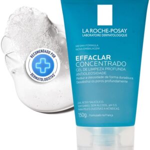 La Roche-posay Effaclar Gel Concentrado. Ácido Salicílico, LHA, PCA de Zinco. 150ml