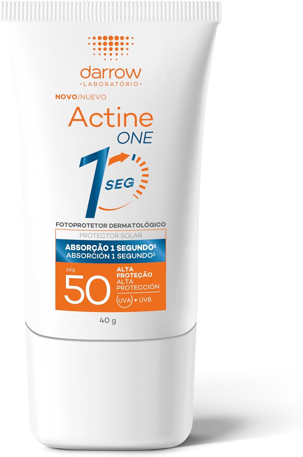 Darrow Actine One Protetor Solar Facial FPS50, 40g