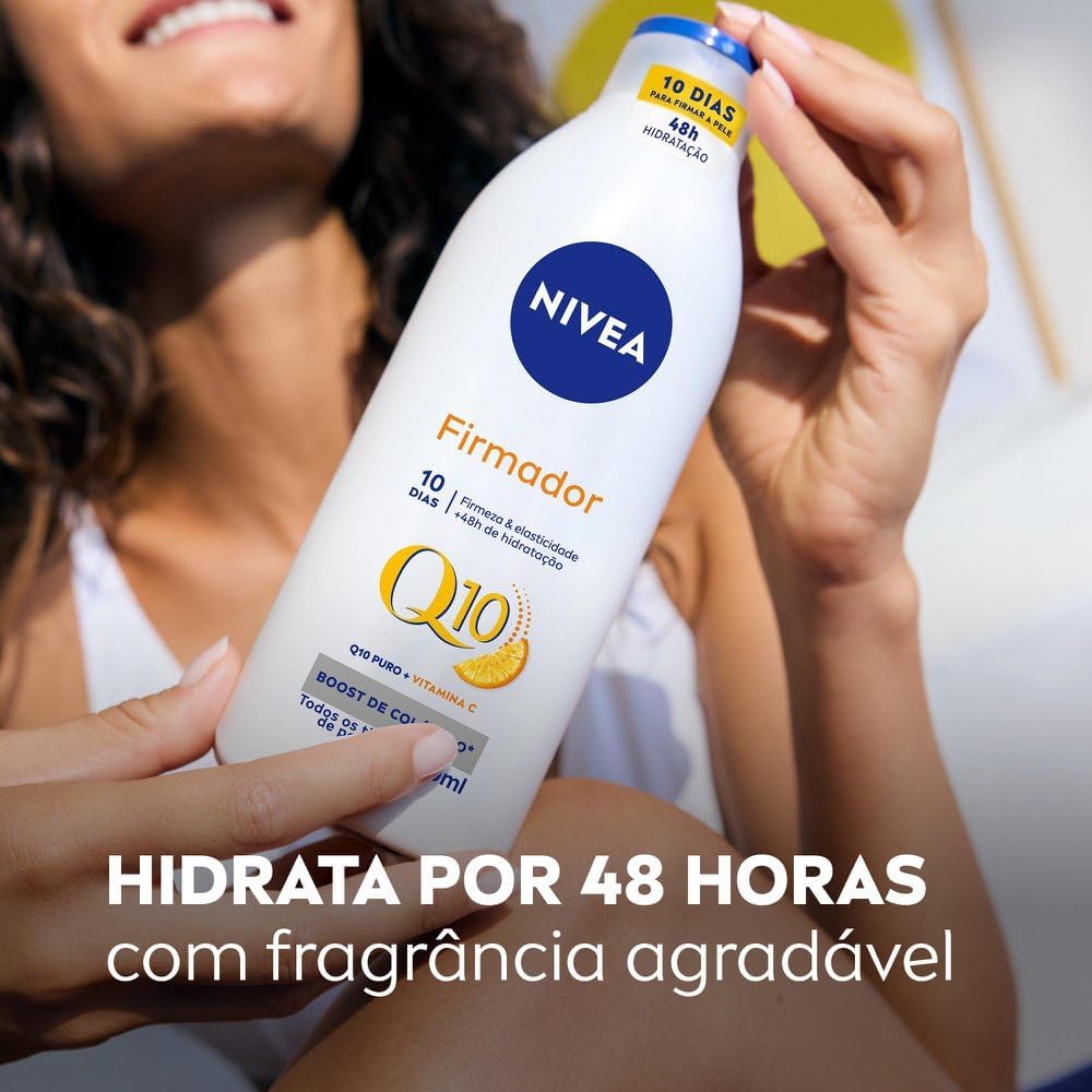NIVEA Loção Hidratante Firmador Q10 + Vitamina C Todos os Tipos de Pele 400ml - Image 3