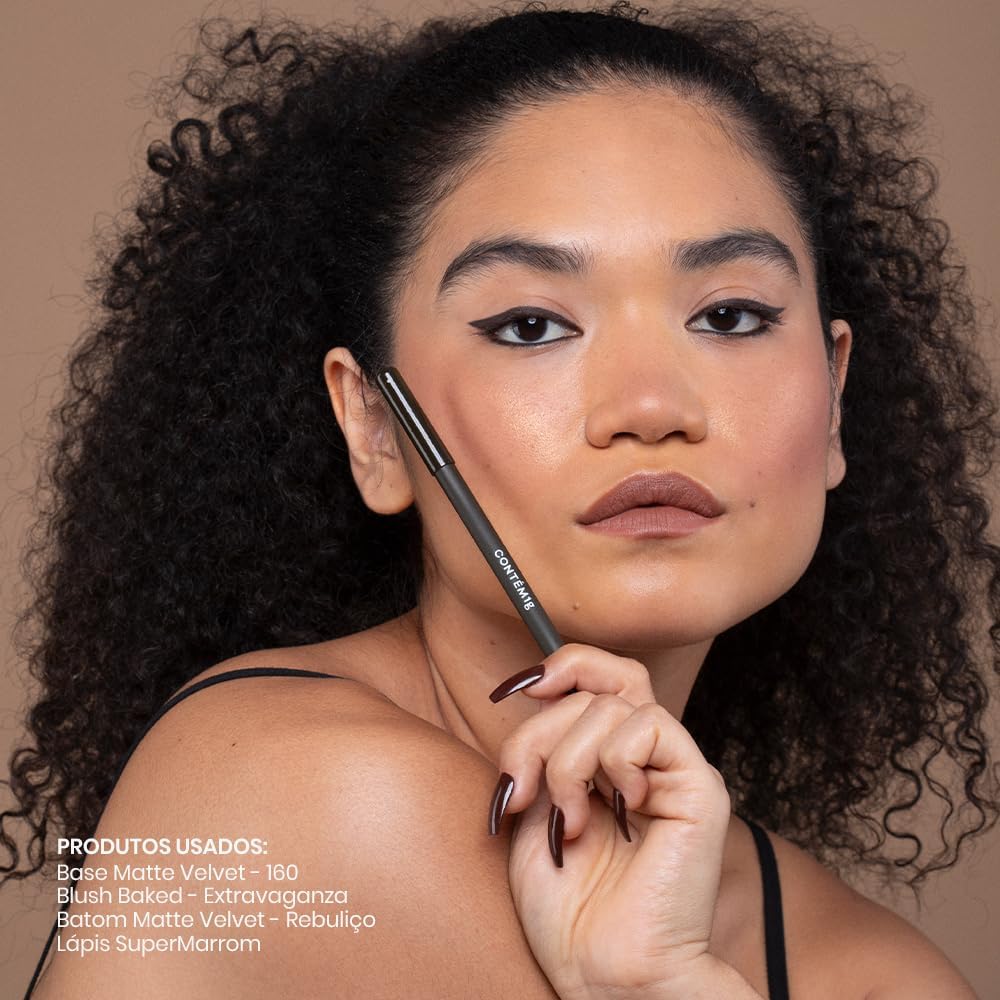 Contém1g Lápis para Olhos - Supermarrom 1,2g - Image 6