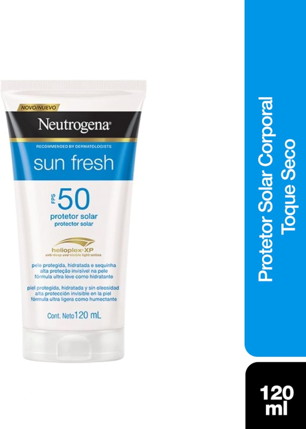 Neutrogena Sun Fresh Protetor Solar Corporal FPS 50, 120ml - Image 2