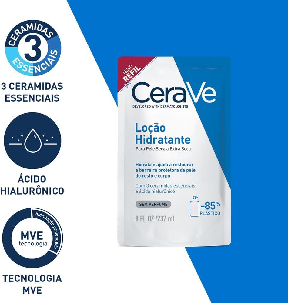 CeraVe, Loção Hidratante Corporal, com textura Fluida e Ácido Hialurônico 200g - Image 32