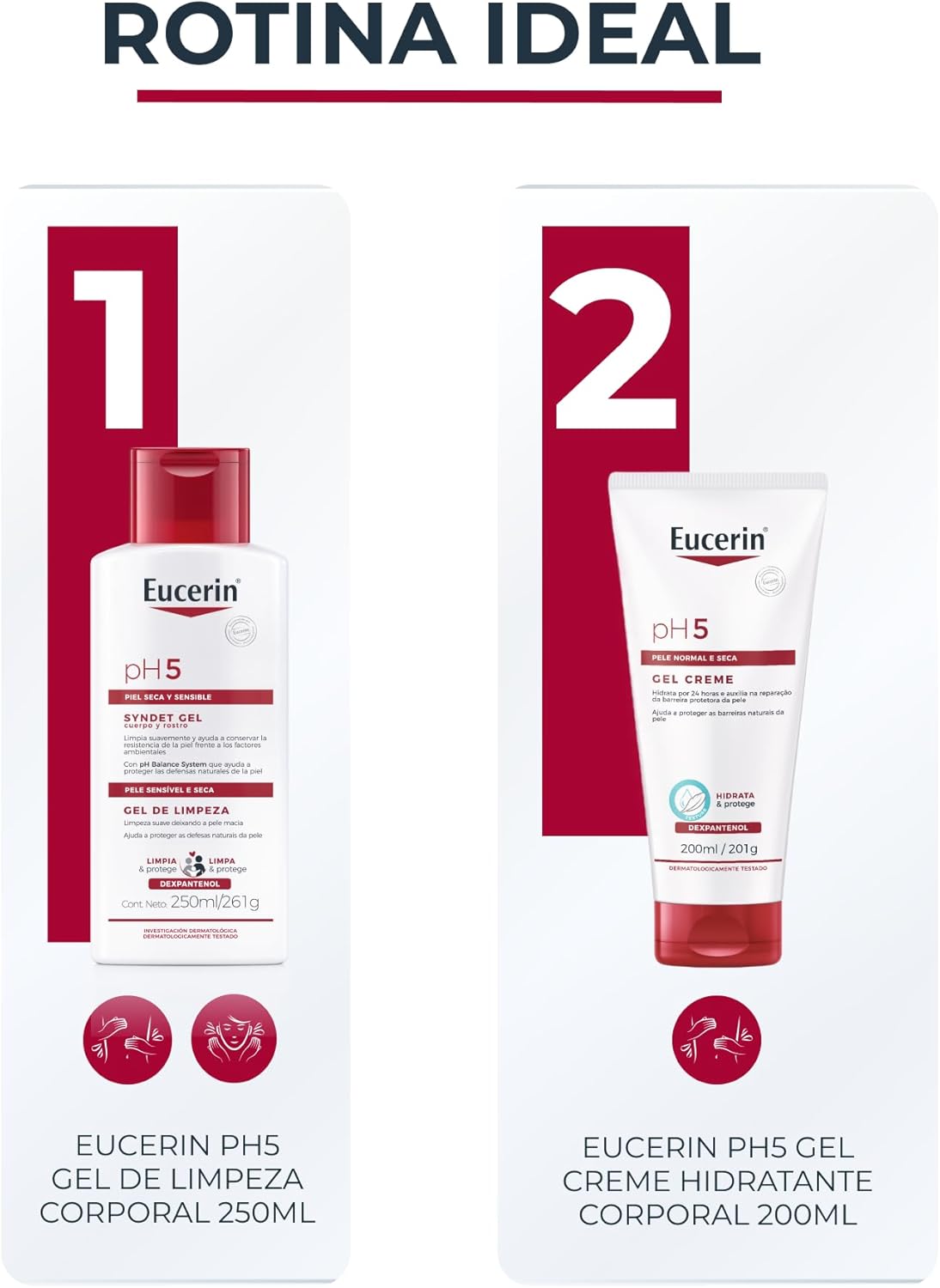 EUCERIN Gel Creme Hidratante Corporal pH5 200ml - Image 7