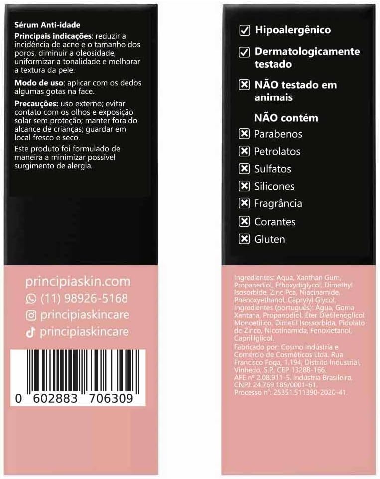 Sérum Principia 10% Niacinamida + 1% Zinco Pca NC-10 - Image 3