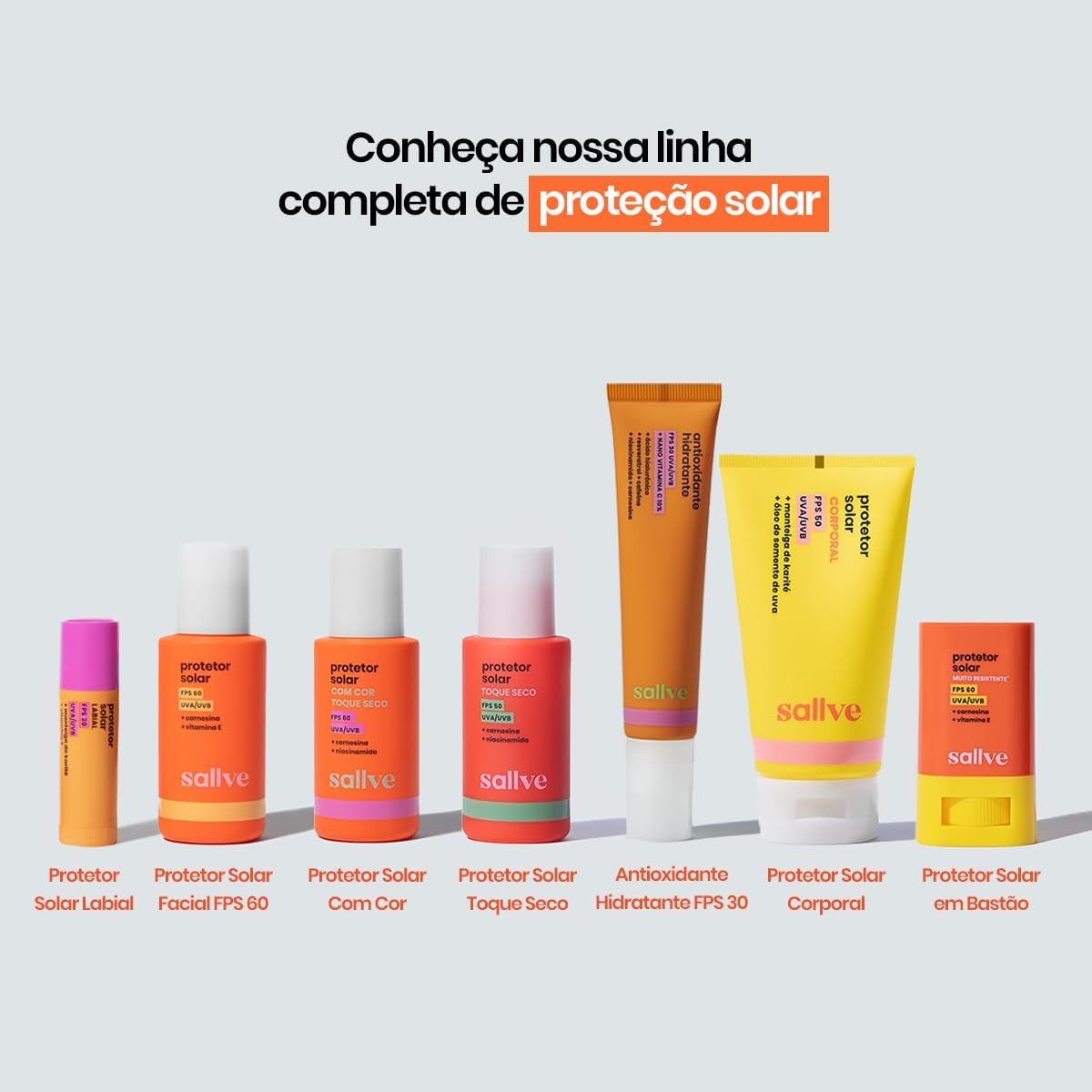 Sallve Protetor Solar em Bastão FPS60 15g - Image 7