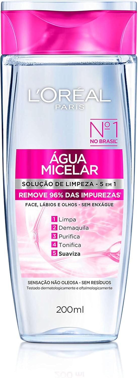 L'Oréal Paris Dermo Expertise Solução de Limpeza 5 em 1 - Água Micelar 400ml