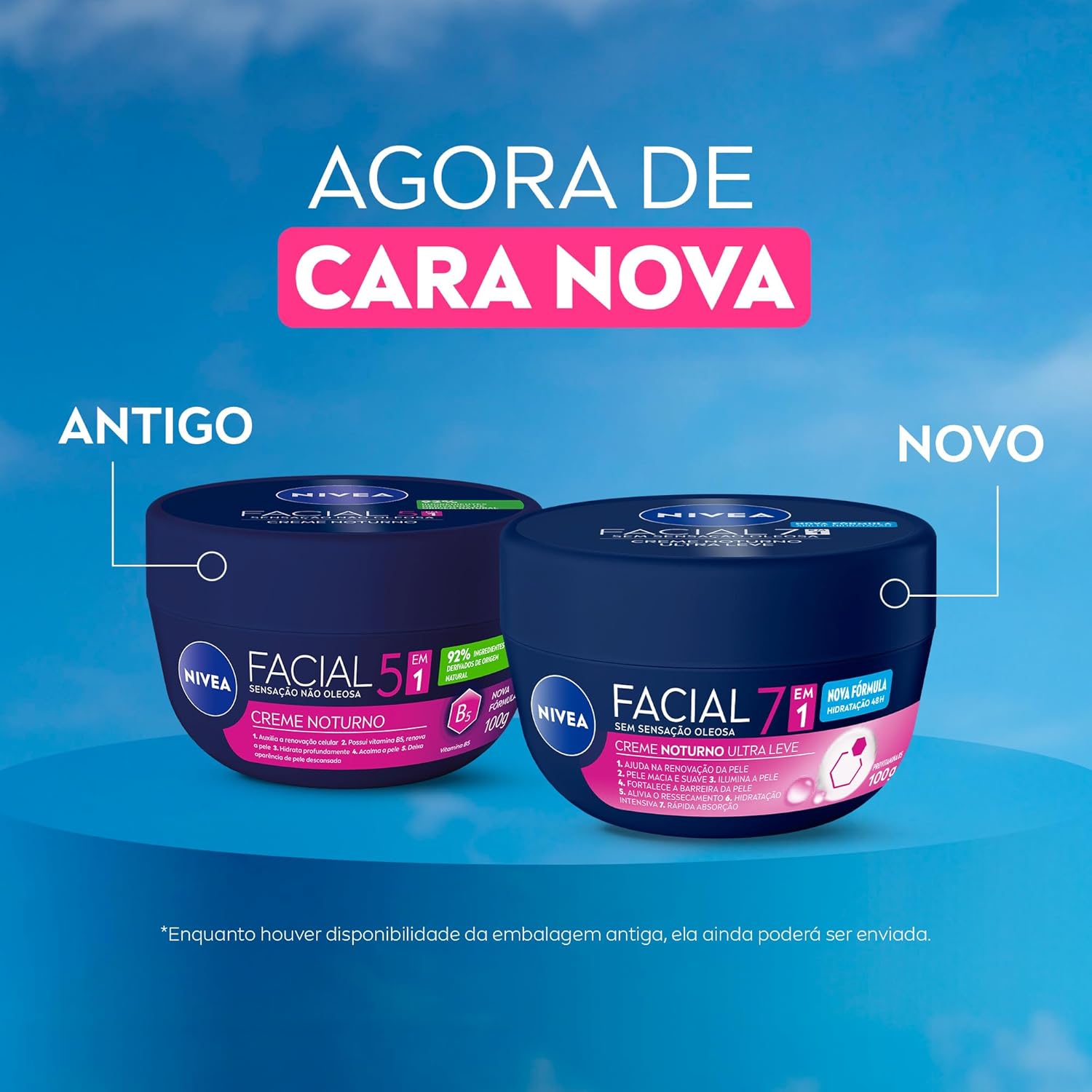 NIVEA Creme Facial Noturno 100g - Image 7