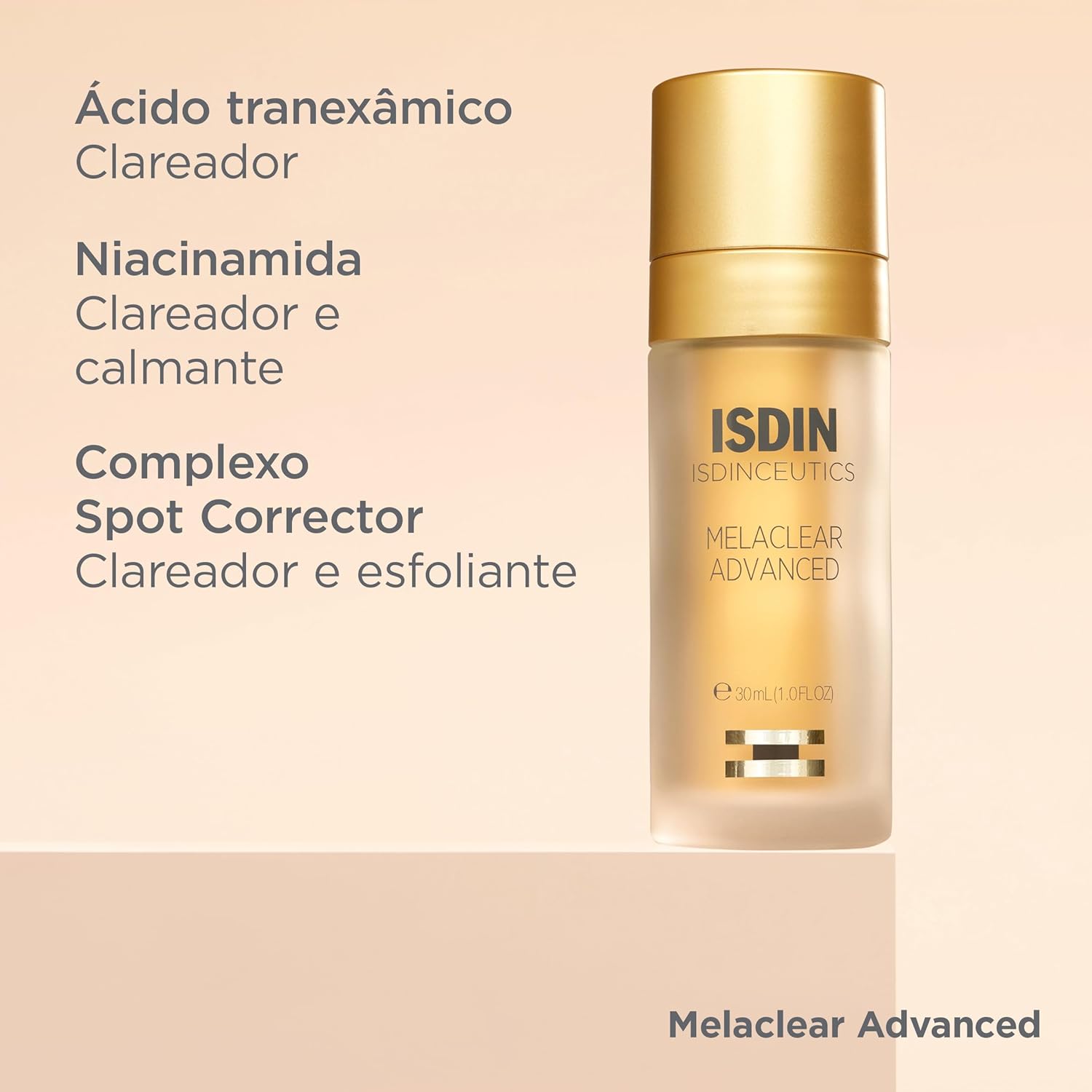 ISDIN Sérum Facial Clareador Anti-Idade Isdinceutics Melaclear Advanced - 30 ml - Image 4