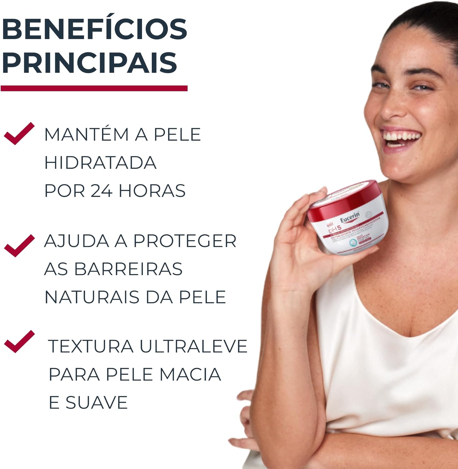 EUCERIN Gel Creme Hidratante Corporal pH5 350ml - Image 3