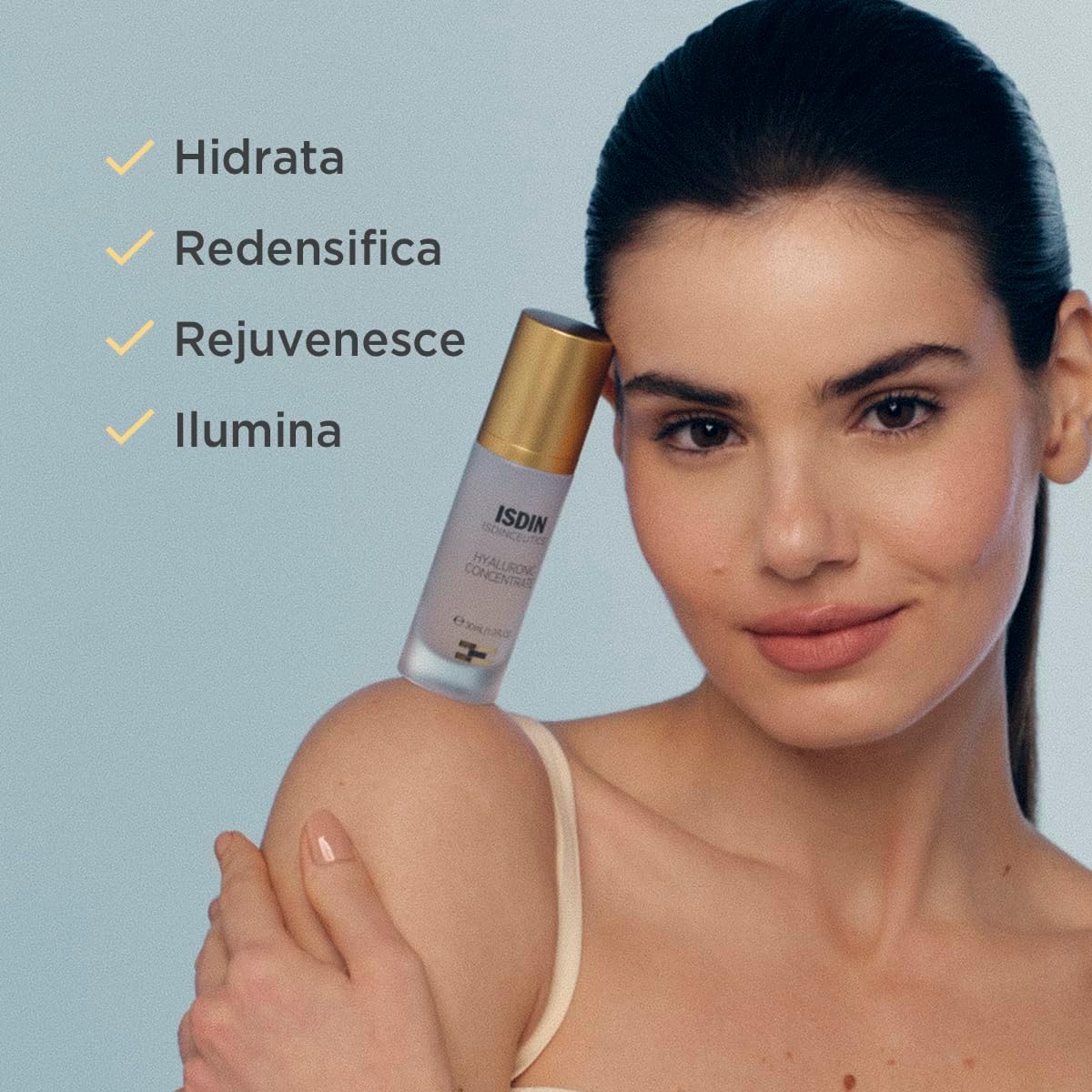 ISDIN Sérum Hidratante Anti-Idade Isdinceutics Hyaluronic Concentrate - 30ml - Image 2