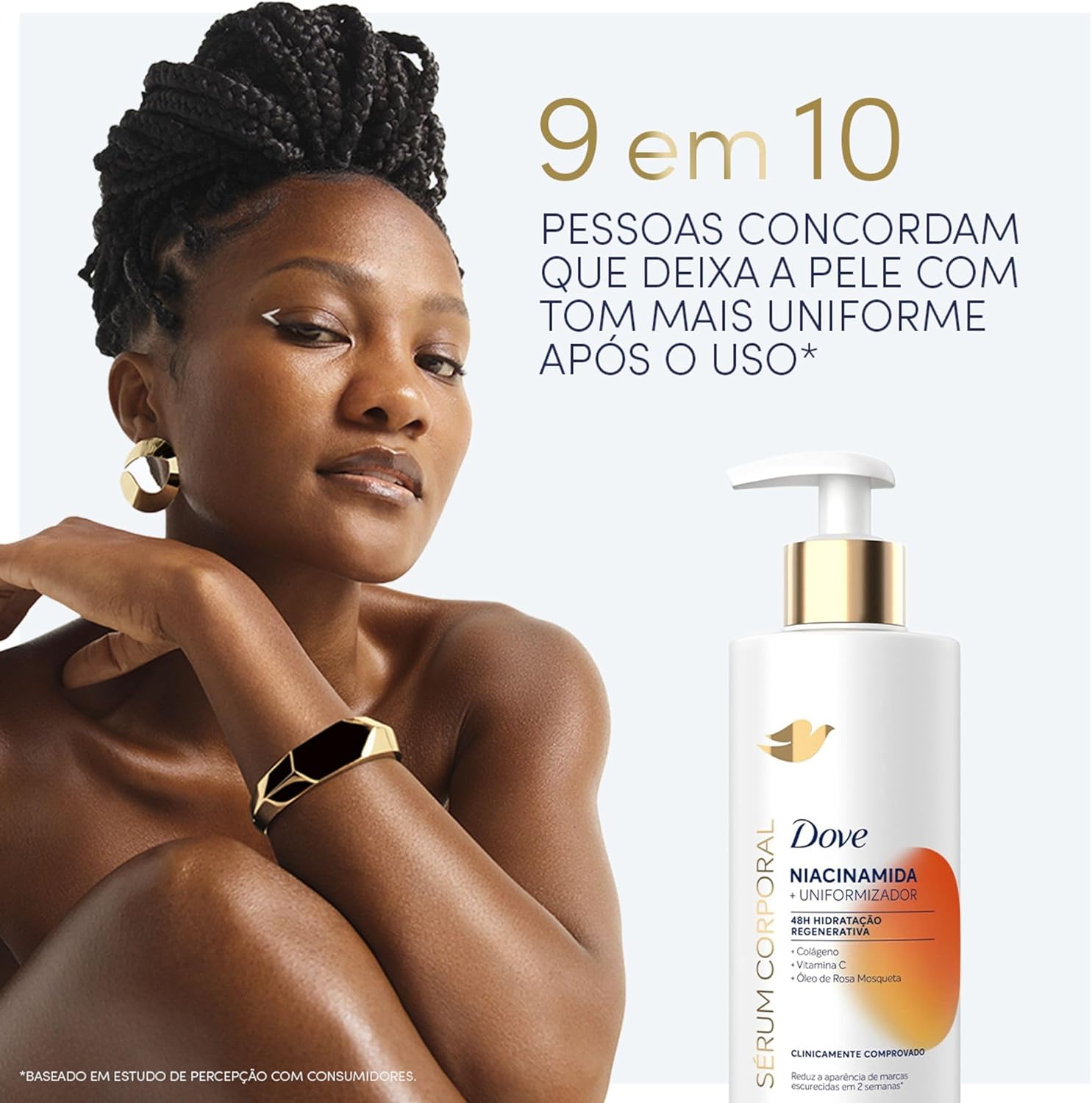 Dove Sérum Hidratante Corporal Niacinamida + Uniformizador 380ml - Image 3