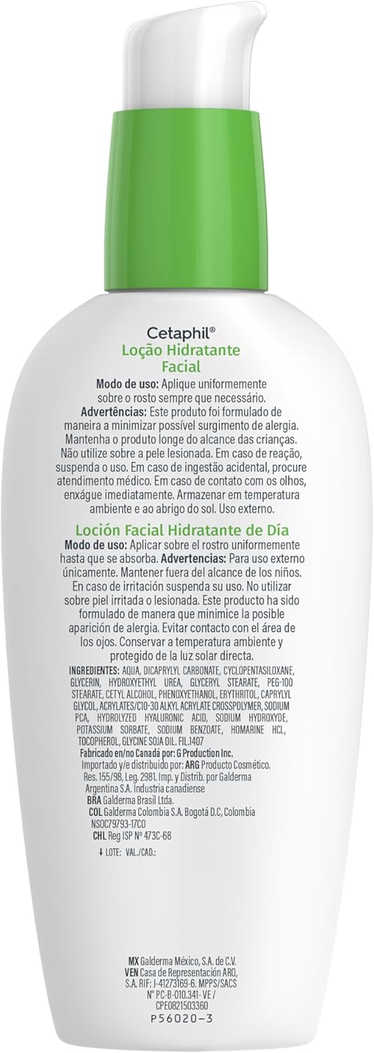 Cetaphil Loção Hidratante Facial Com Ácido Hialurônico 88ml - Image 3
