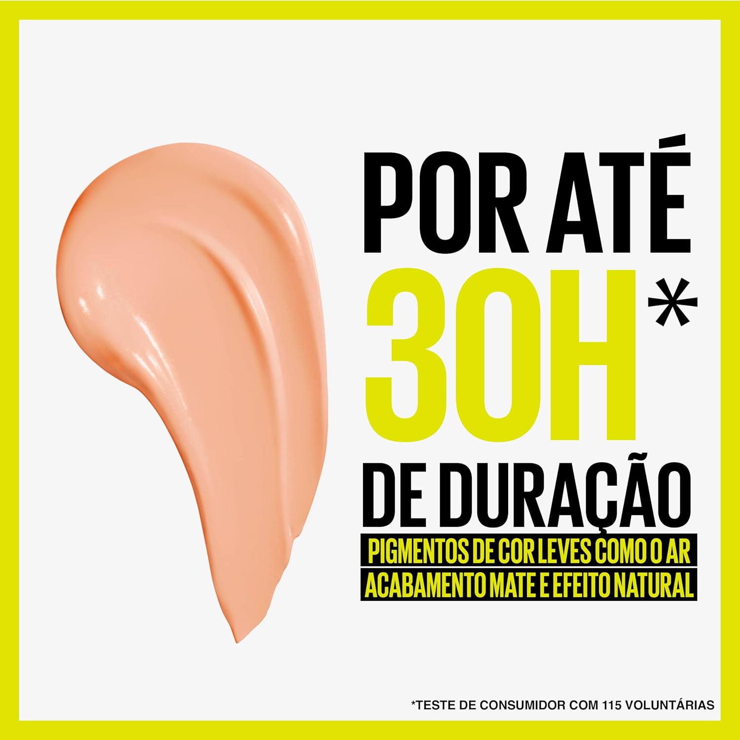 Maybelline NY Base Alta Cobertura Super Stay Active Wear Resistente ao Suor Alta Duração até 30h na Pele 30ml - Image 2