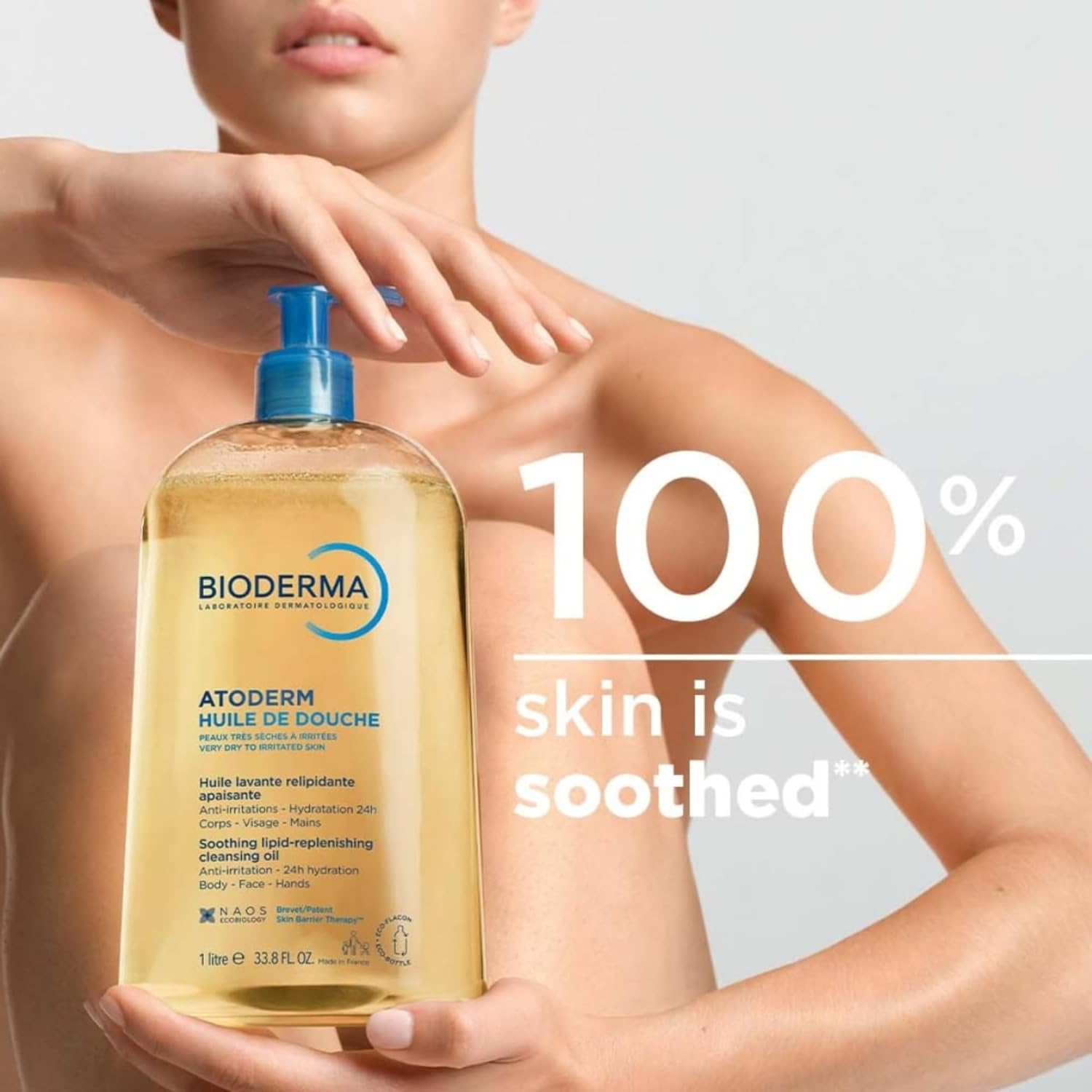 BIODERMA Atoderm Óleo De Banho - Higiene Hidratante Diária 1L - Image 5