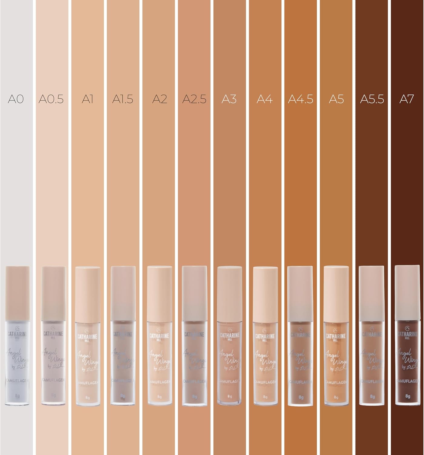 Catharine Hill - Camuflagem Alta Cobertura Angel Wings - Pri Lessa - 8ml - Image 2