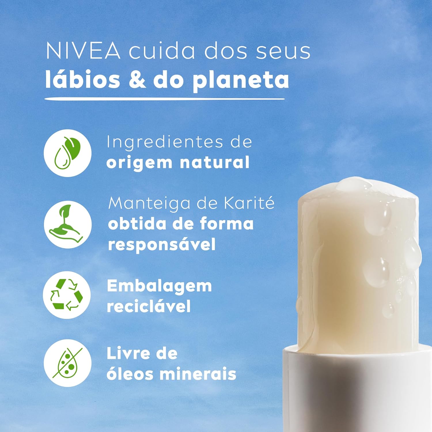 NIVEA Protetor Labial Med Repair FPS15 4,8g - Image 6