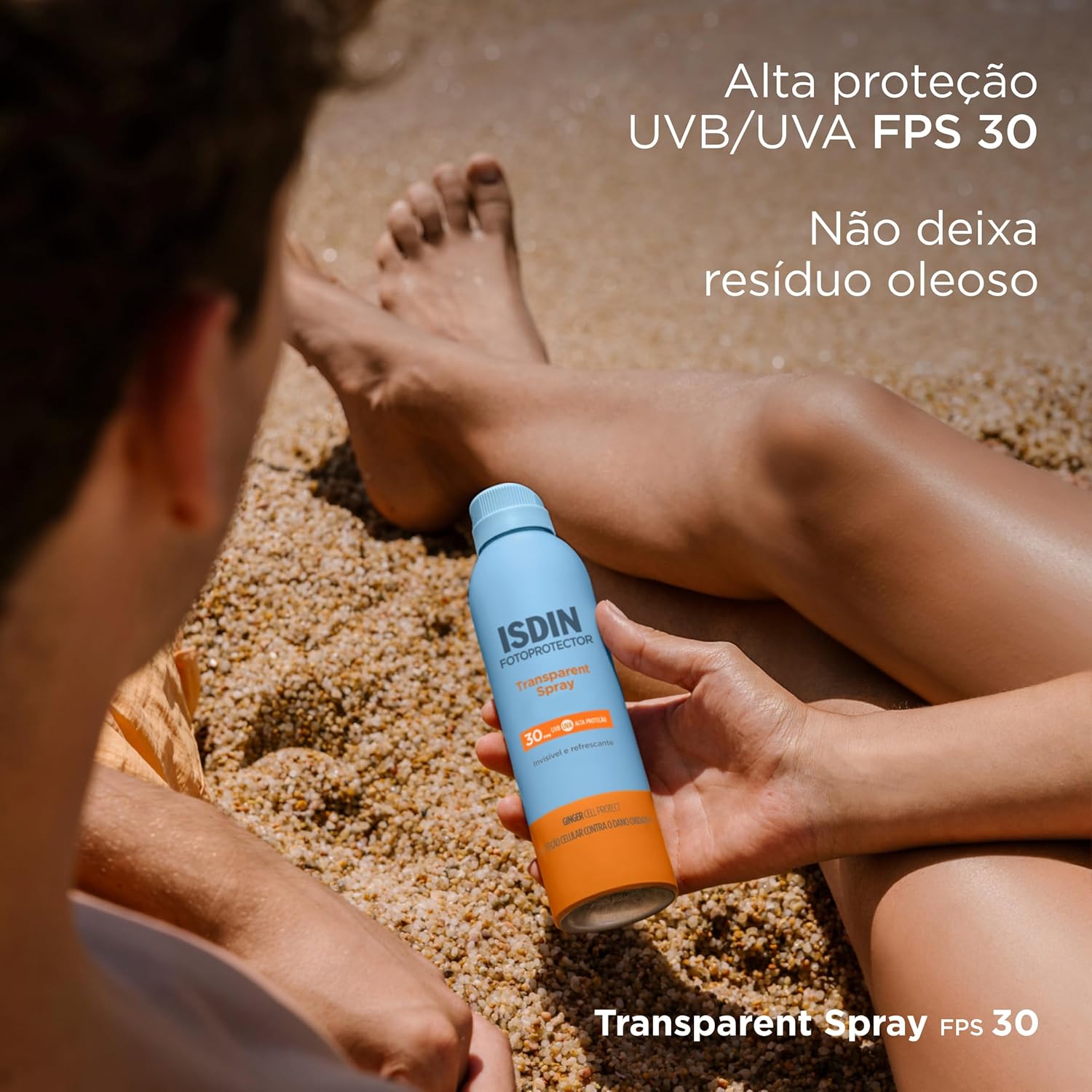 ISDIN Protetor Solar Corporal Transparent Spray FPS 30-250ml - Image 5