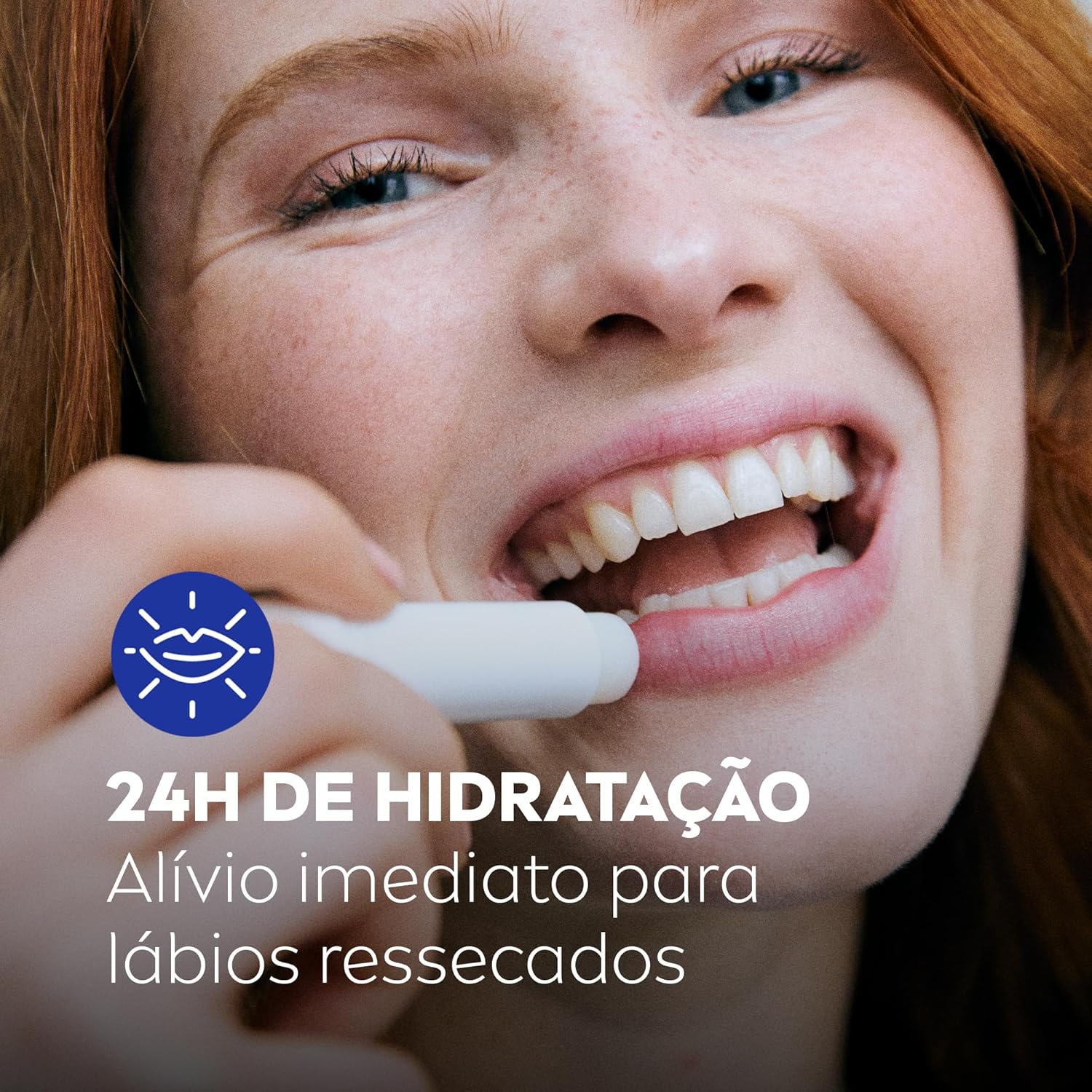 NIVEA Protetor Labial Med Repair FPS15 4,8g - Image 3