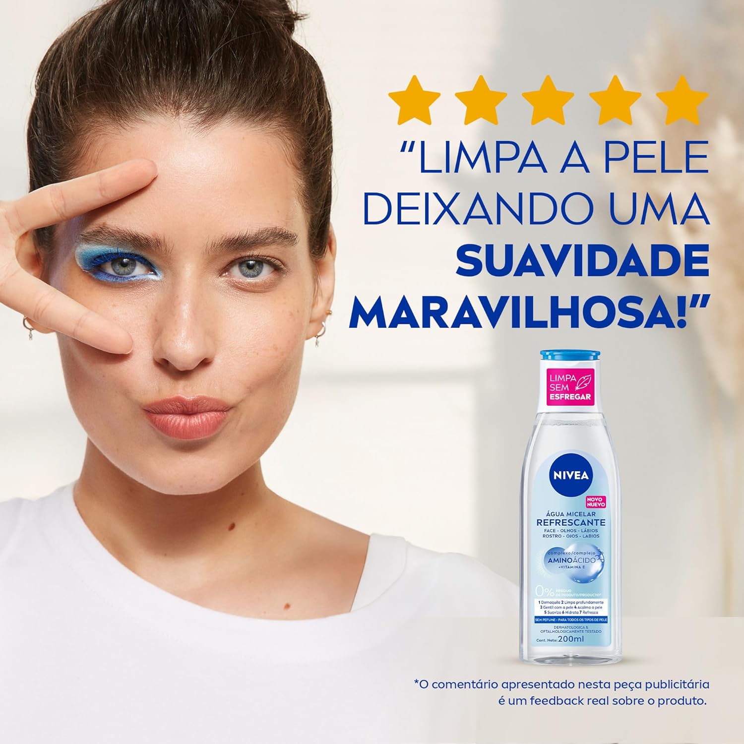 NIVEA Água Micelar Solução de Limpeza 7 em 1 200ml - Image 7